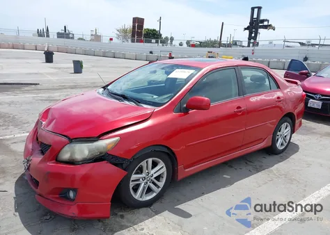 2010 Toyota Corolla S z USA, uszkodzony, nr VIN 1NXBU4EEXAZ218039